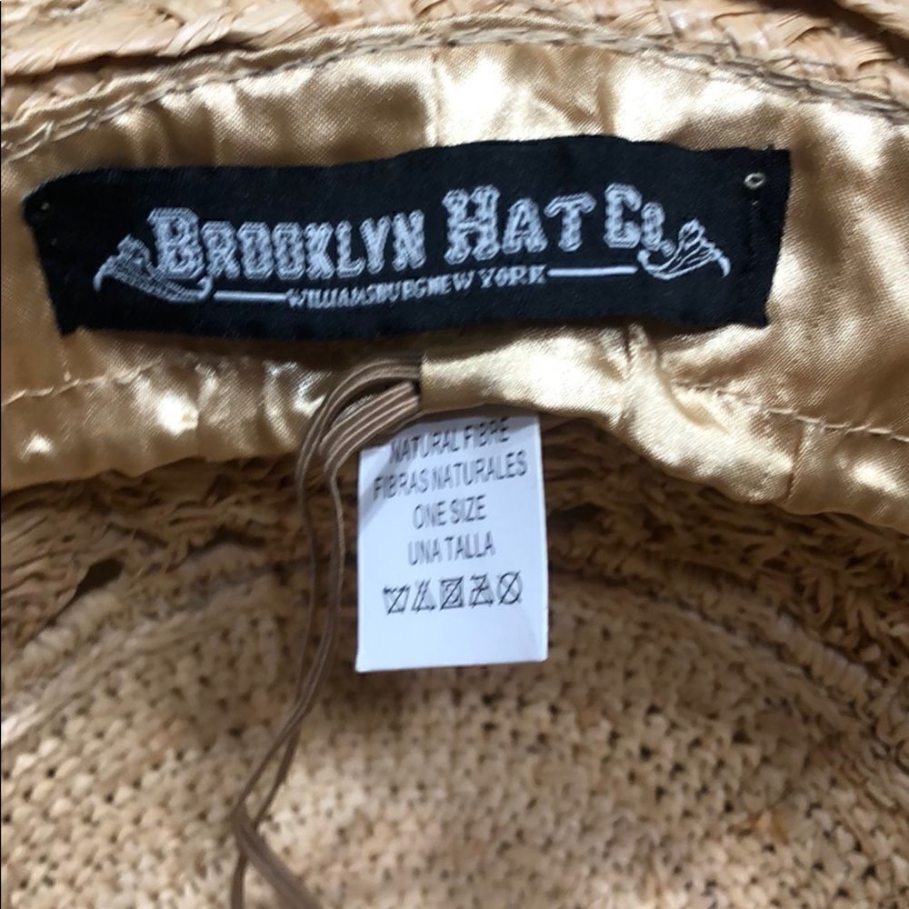 New Zuma Hat Fancy Weave Raffia Hat - Picture 4 of 8